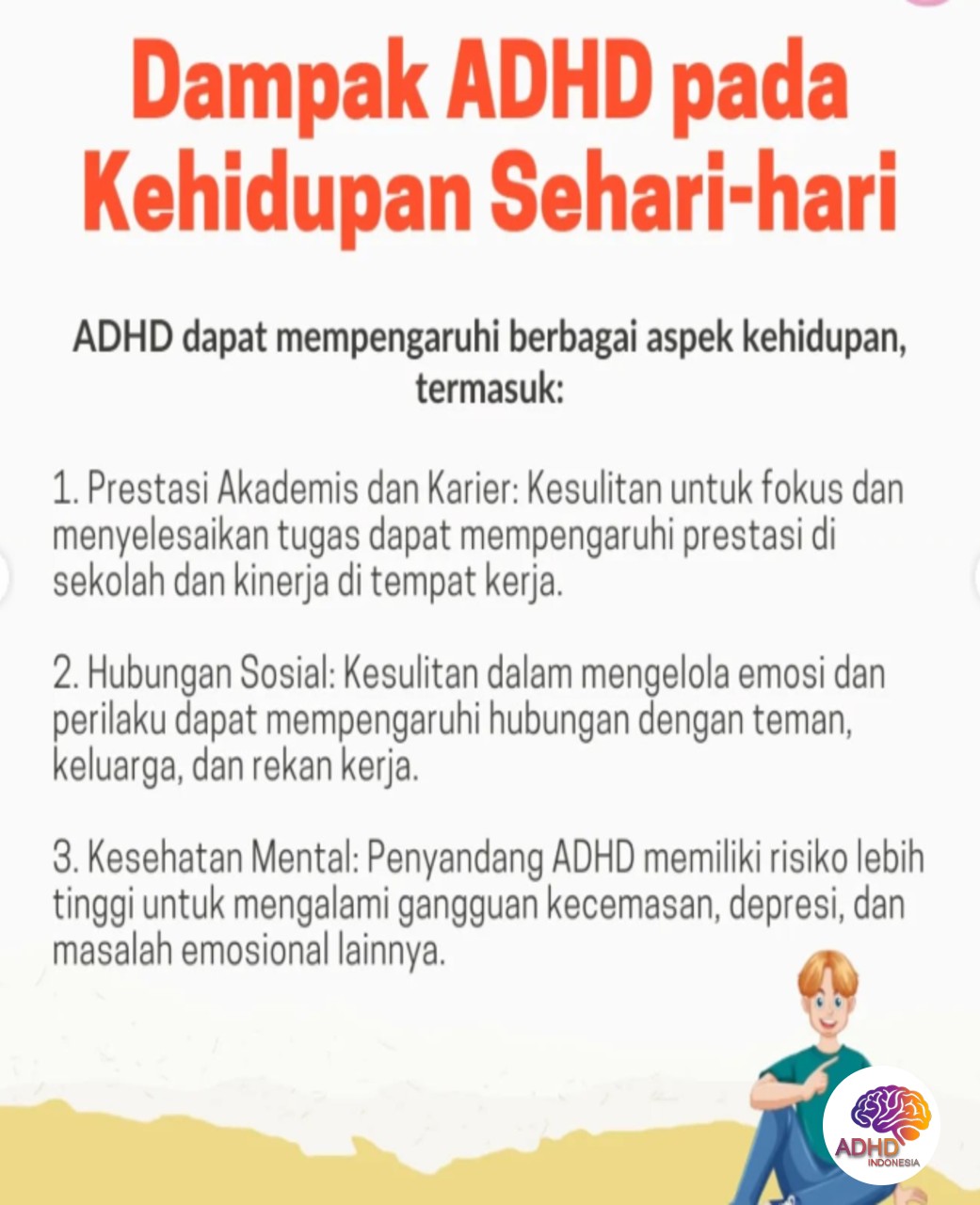 ADHD dan Hubungan Sosial Anak di Lingkungan Sekolah di Kabupaten Bolaang Mongondow Selatan