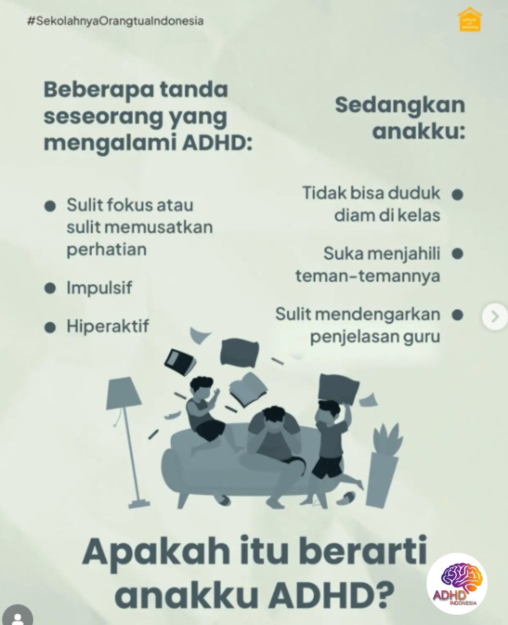 Ciri dan Gejala ADHD pada Anak Usia Dini di Kabupaten Bolaang Mongondow Selatan